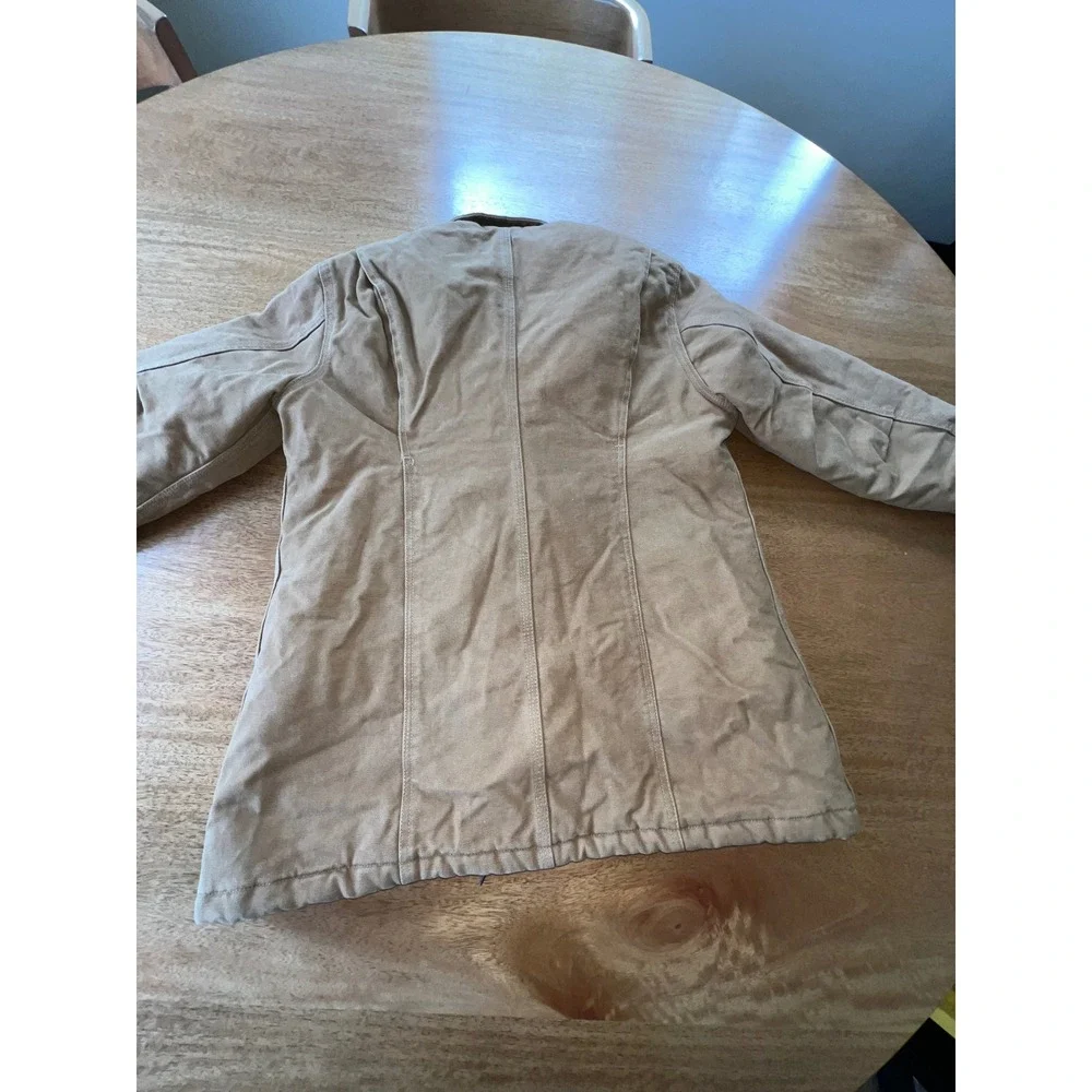 Carhartt Women's WC026 Sandstone Coat Jacket Brown Quilted Lined Size M Medium - Picture 4 of 10
